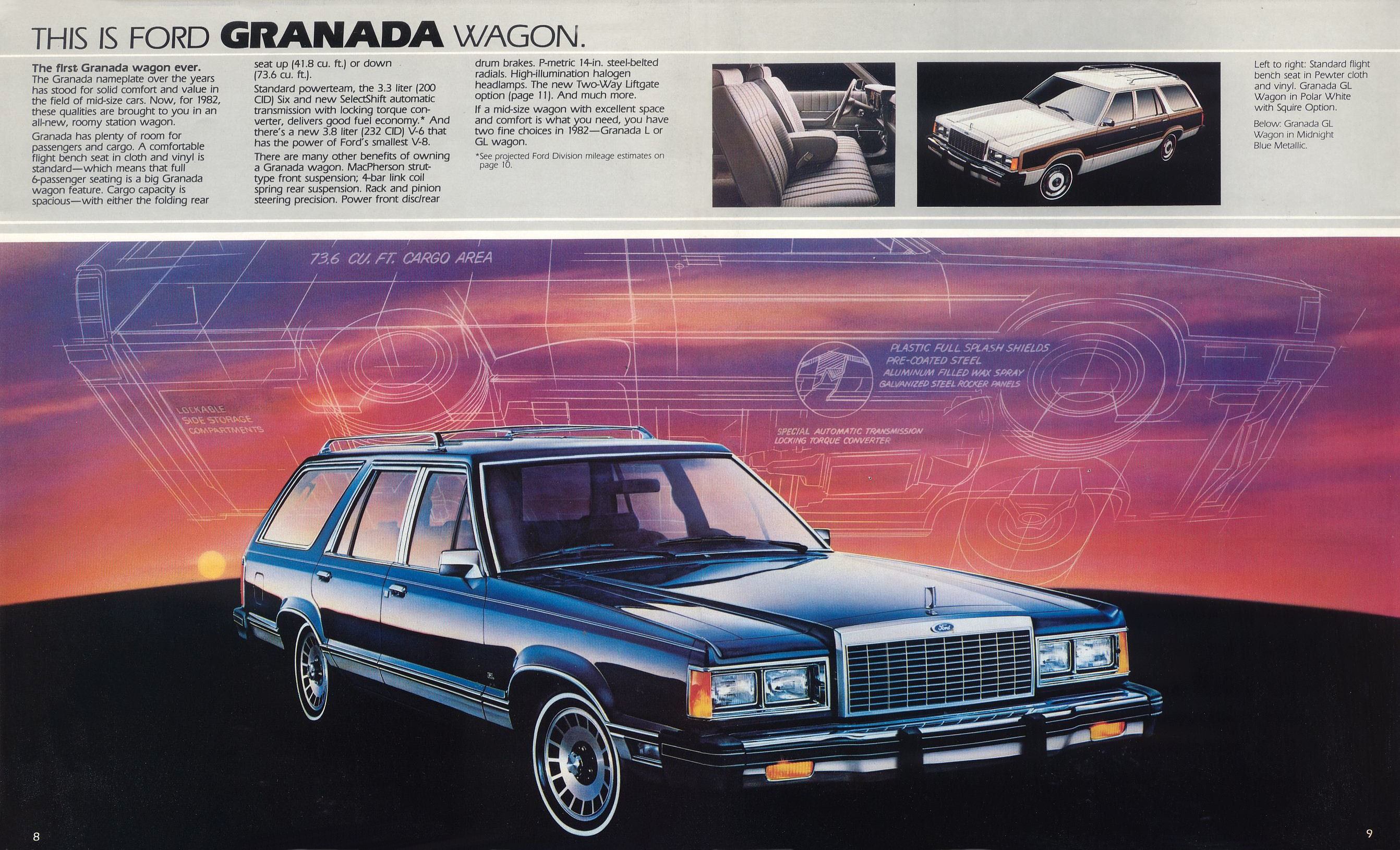 1982 Ford Wagons Brochure Page 1